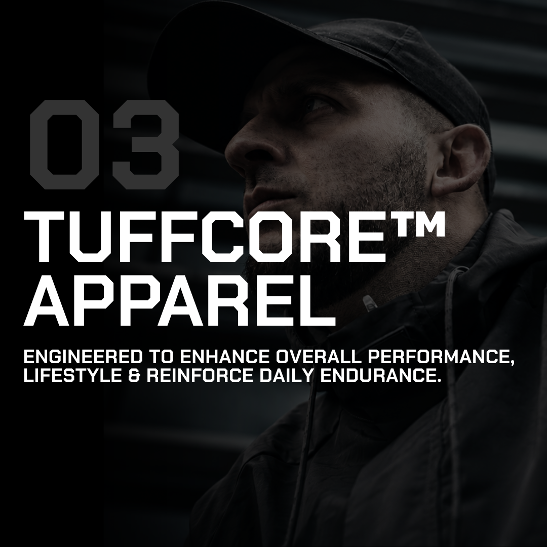 3. TUFFCORE™ Apparel