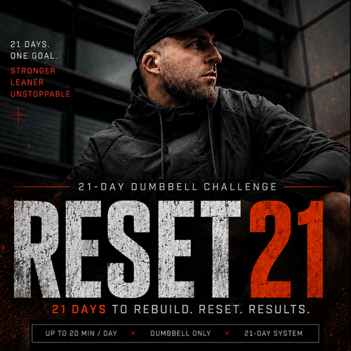 21-Day TUFFCORE™ Dumbbell Challenge