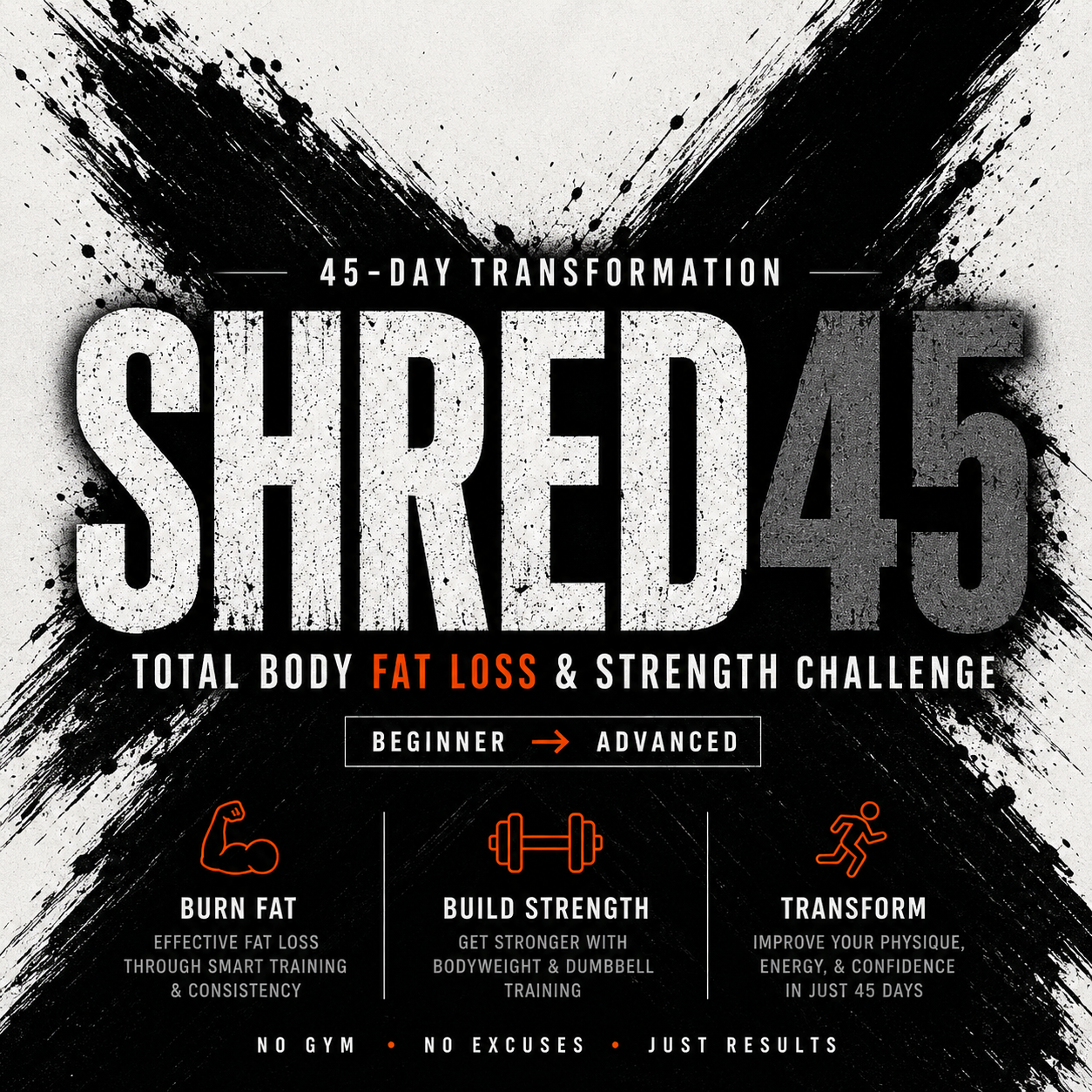 SHRED45™ | Total Body Fat Loss & Strength Challenge